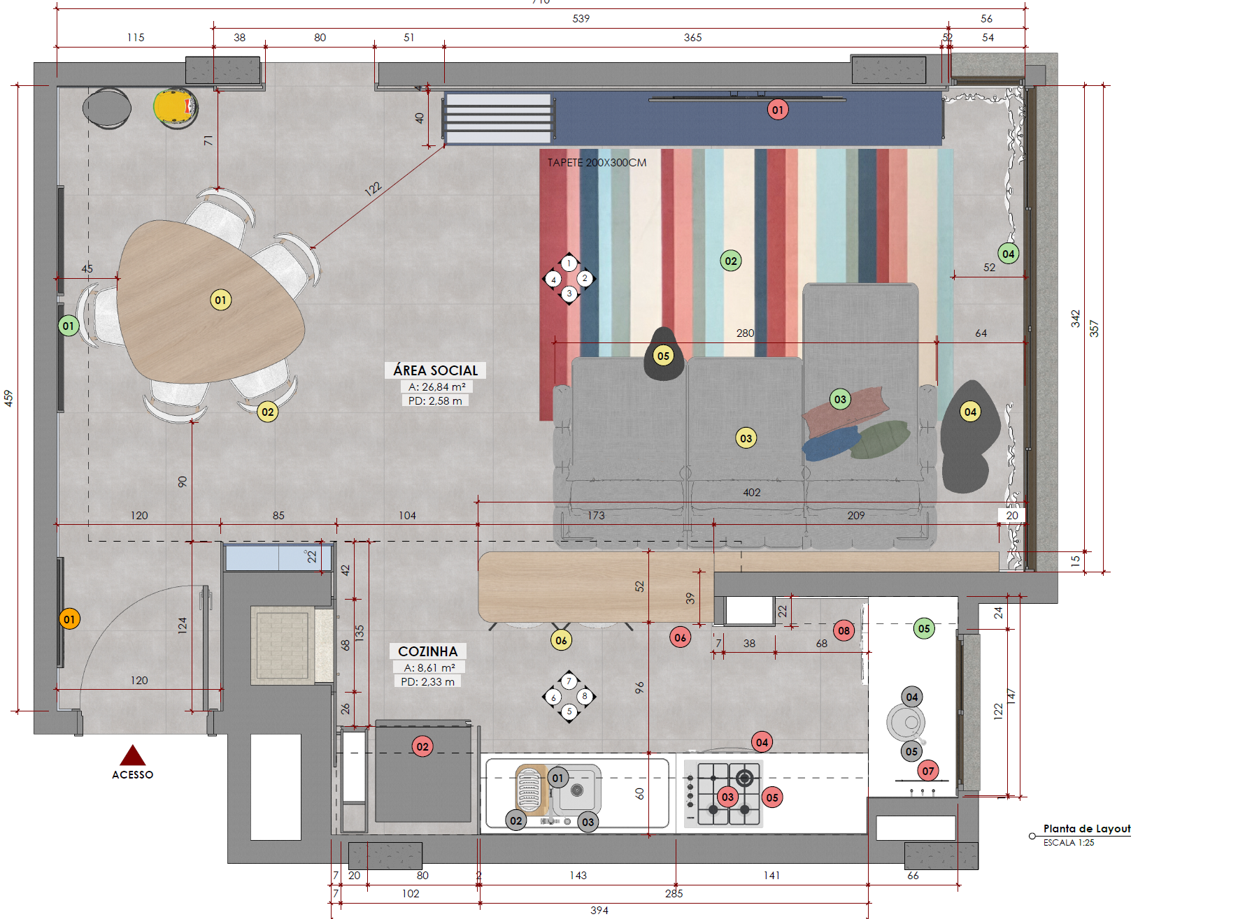 Planta de Layout